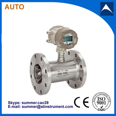 China 304 Stainless Steel Fuel (Oil)Turbine Digital Flow meter with reasonable price supplier