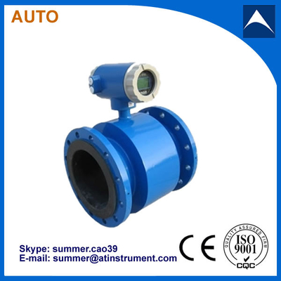 China digital electromagnetic water flow meter with Modbus commnuication protocol supplier
