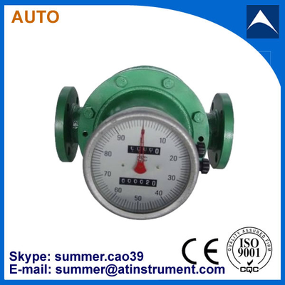 China DN80 High temperature fuel oil oval gear flow meter with low cost supplier