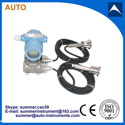 China Remote double clamp intelligent differential pressure transmitter supplier