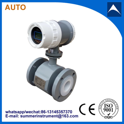 China China cheap RS485 SS316 electromagnetic beverage flow meter(CE certified) supplier