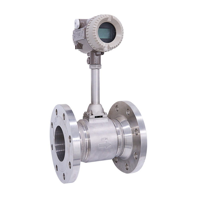 air compressed Smart gas vortex flow meter steam flow meter hot water