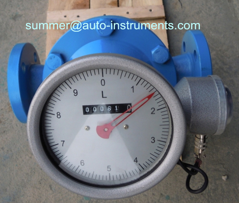 China Oval gear flowmeter for crude oil/heavy oil flowmeter/flow meter made in China supplier