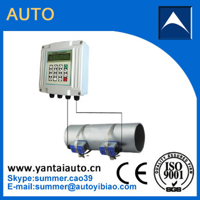 China RS485 and 4-20ma wall mounted fixed ultrasonic water flowmeter Made In China supplier