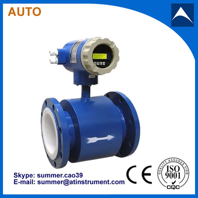 China intelligent China wafer type magnetic flow meter for water application 4-20mA output supplier