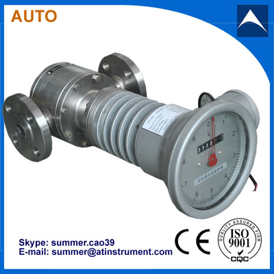 China High temperature heat conduction oil Oval Gear Flow Meter with low cost supplier