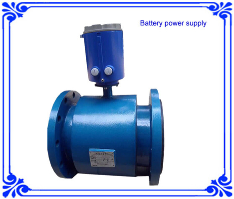 China battery power supply magnetic flow meter with low cost supplier