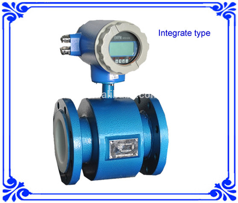 China Low Cost Digital Magnetic flow meter for water supplier