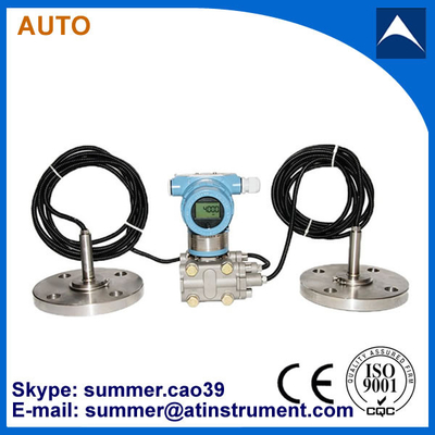 China 4-20mA remote dule flanges differential pressure liquid level transmitter supplier