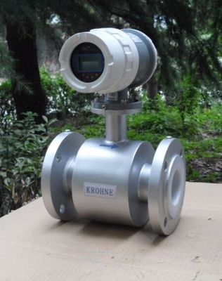 China DN100 Magnetic Water Flow Meter Sensor supplier