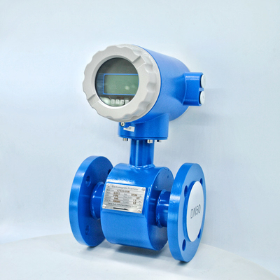 China Chemical Wastewater Magnetic Sewage Flow Meter Liquid Control Digital Water Electromagnetic Flowmeter supplier
