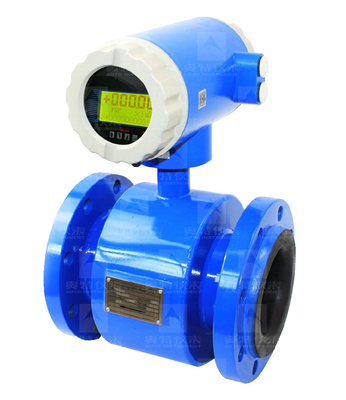 China 2 4 8 Inch digital display water flow meter pipeline water pump liquid electromagnetic magnetic flowmeter supplier