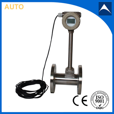 China Low price Wafer type Vortex compress air flow meter/biogas flow meters supplier