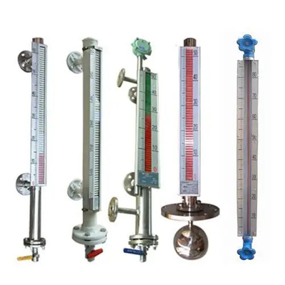 China flange side mounted Magnetic float level gauge mechanical float type level gauge water oil tanks level gauge supplier