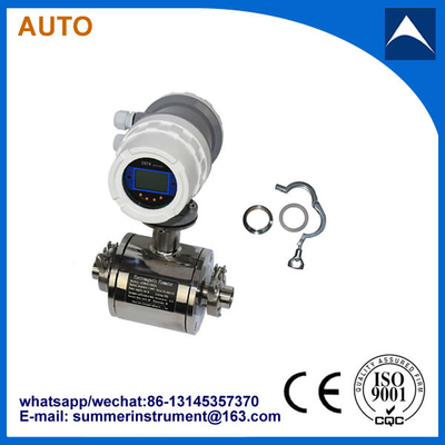 China China cheap Clamp Type/Sanitary Type Wine Flow meter supplier