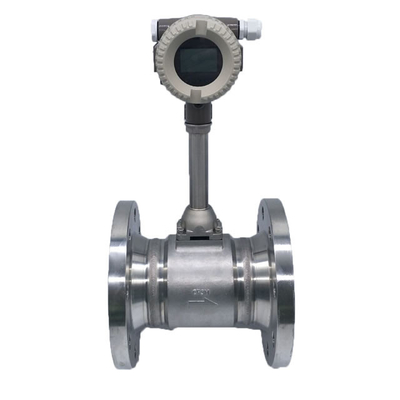 China 1'' 2'' 3'' 4'' 5'' 4-20mA Stainless Steel Flange Type Vortex Flow Meter For Steam / Air / Liquid with high quality supplier