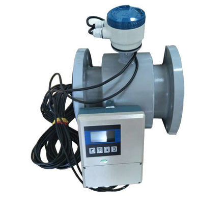 China 4-20mA dn50 sea water flow sensor flowmeter electromagnetic fluid flow meter supplier