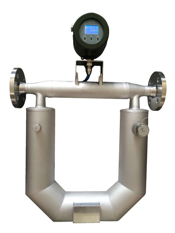 4-20mA RS485 HART Coriolis High Accuracy Stainless Mass Flow Meter