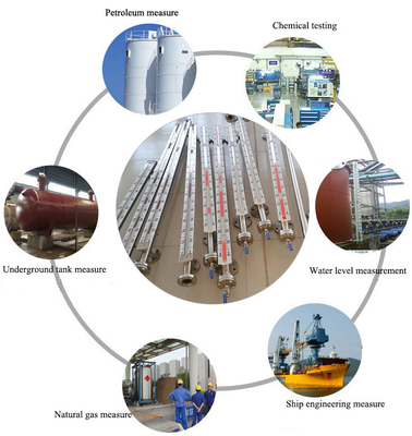 UHZ Magnetic Level Indicator/ Magnetic Float Liquid Level Gauge/Level Indicator/Level Meter For oil supplier