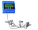 low cost ultrasonic flow meter with pulse output  lcd display water flow meter supplier