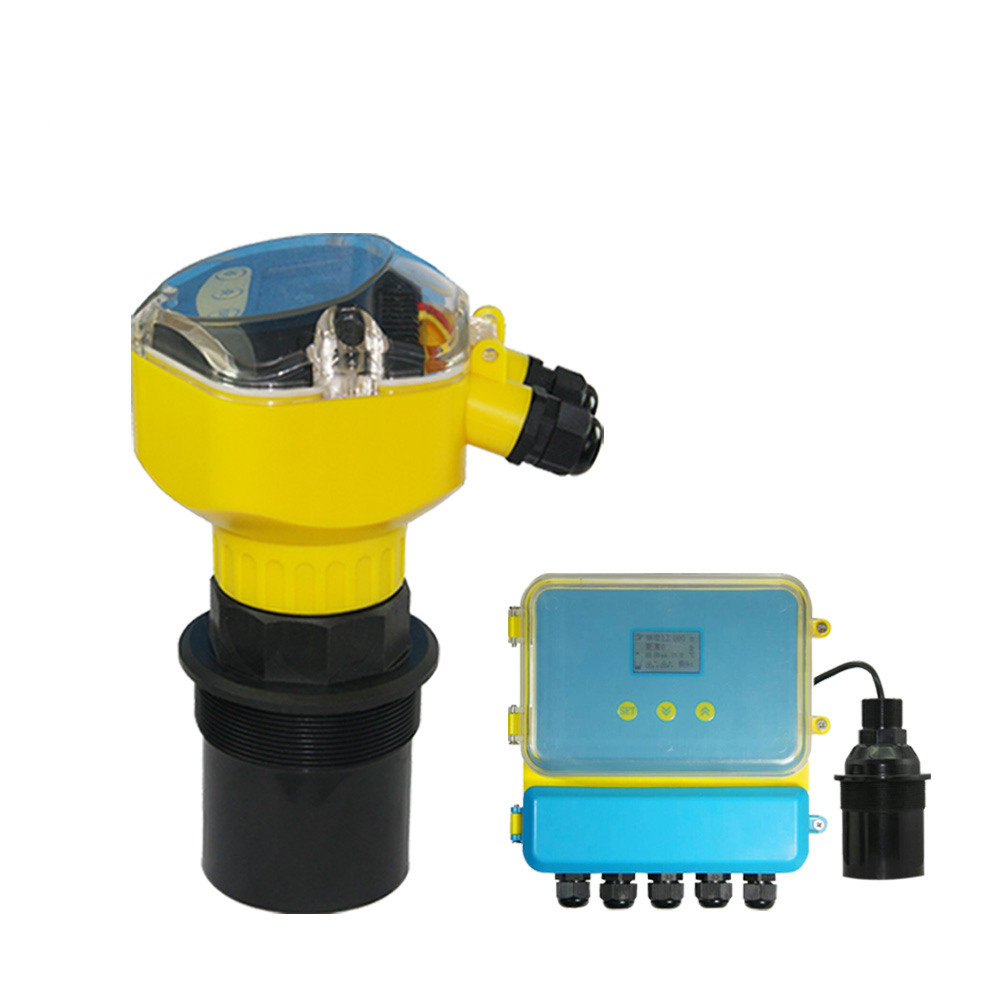 4-20mA output RS485 LCD Digital Fuel Water Tank Ultrasonic Level Meter